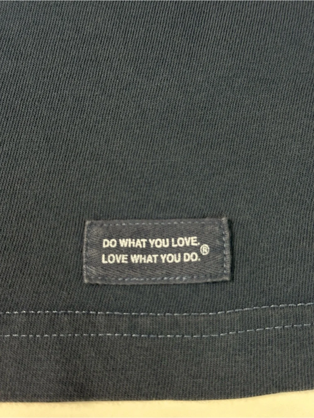 Life Is Good Crusher Men's Crewneck T-Shirt in Slate Blue Sz XXL